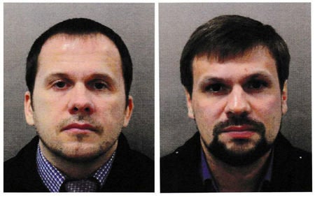 <strong>Alexander Petrov (left) and Ruslan Boshirov</strong>
