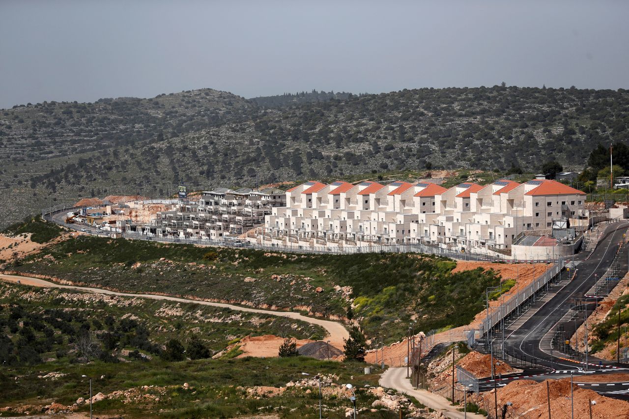 A general view shows the Israeli settlement of Beitar Illit in the Israeli-occupied West Bank April 7, 2019