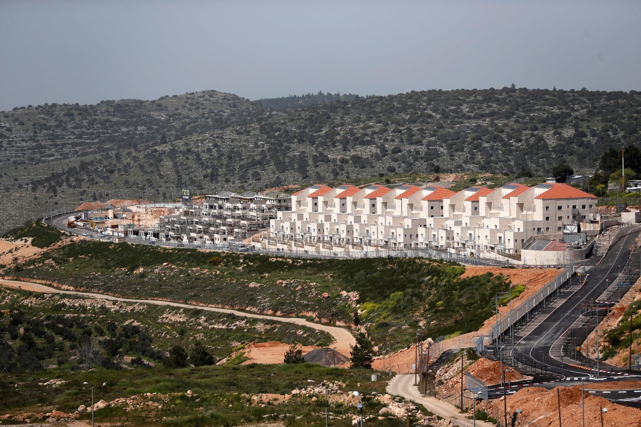 A general view shows the Israeli settlement of Beitar Illit in the Israeli-occupied West Bank April 7, 2019