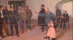 El cuadro sobre la violación de una niña que fue censurado durante un