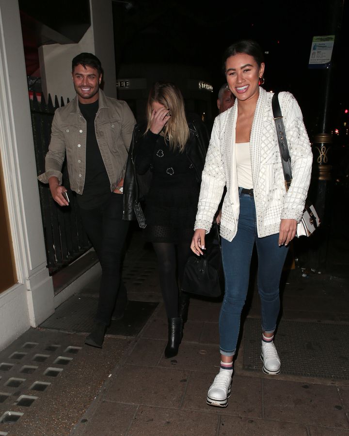 Montana Brown and Mike Thalassitis in happier times