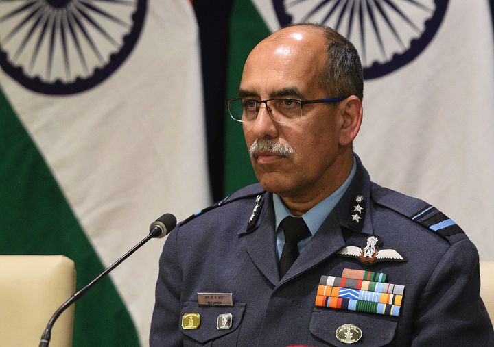 A file image of Air Vice Marshal Kapoor. 