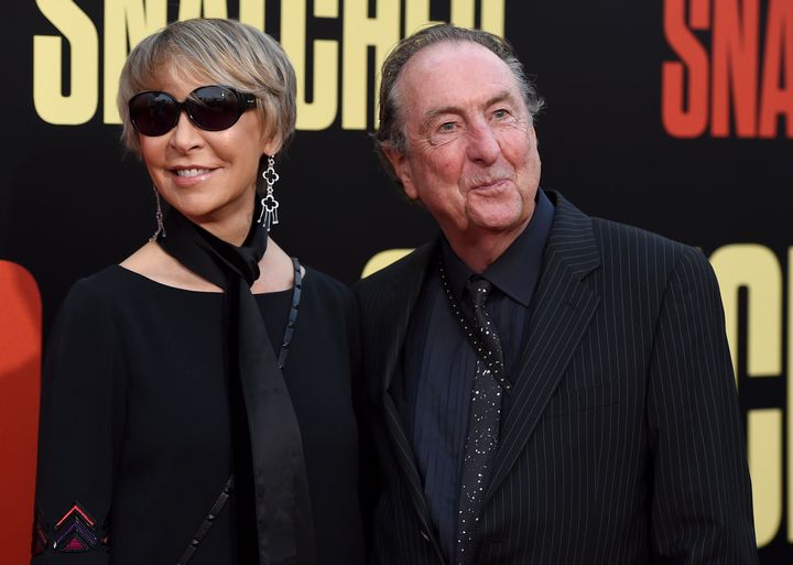 A home belonging to comedian Eric Idle and his wife Tania Kosevich was evacuated on Monday after an envelope containing a powdery white substance was delivered to the property. 