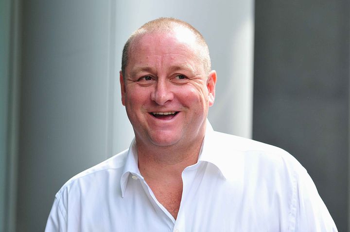 <strong>Mike Ashley</strong>