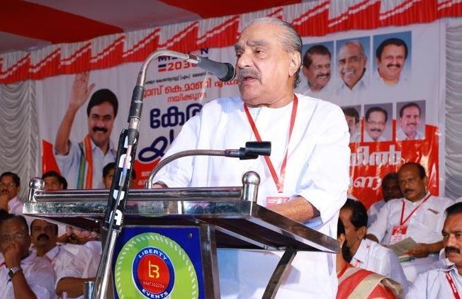 Kerala Congress (M) leader KM Mani