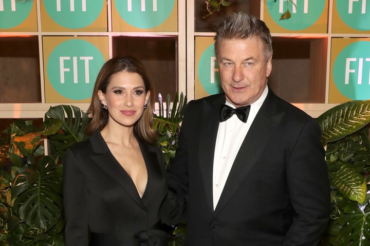 Hilaria and Alec Baldwin attend FIT's 2019 Annual Awards Gala on April 3 in New York City.