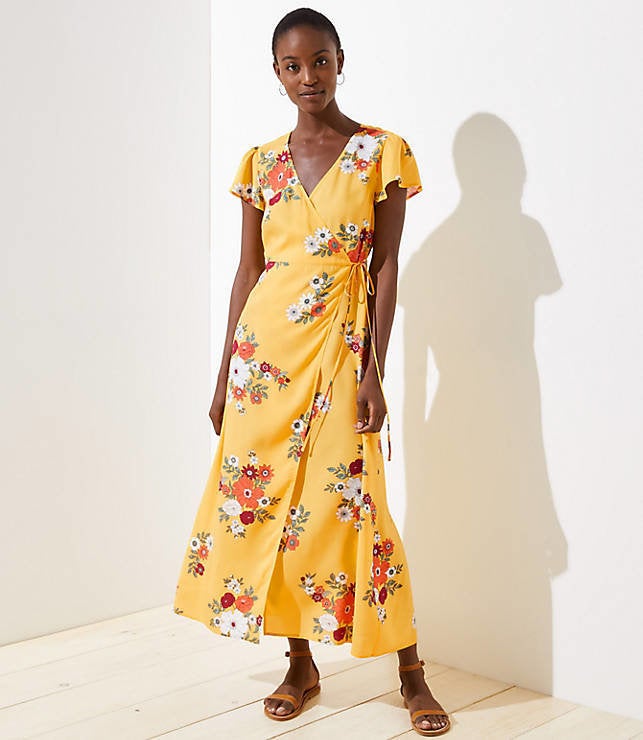 Summer store wrap dress