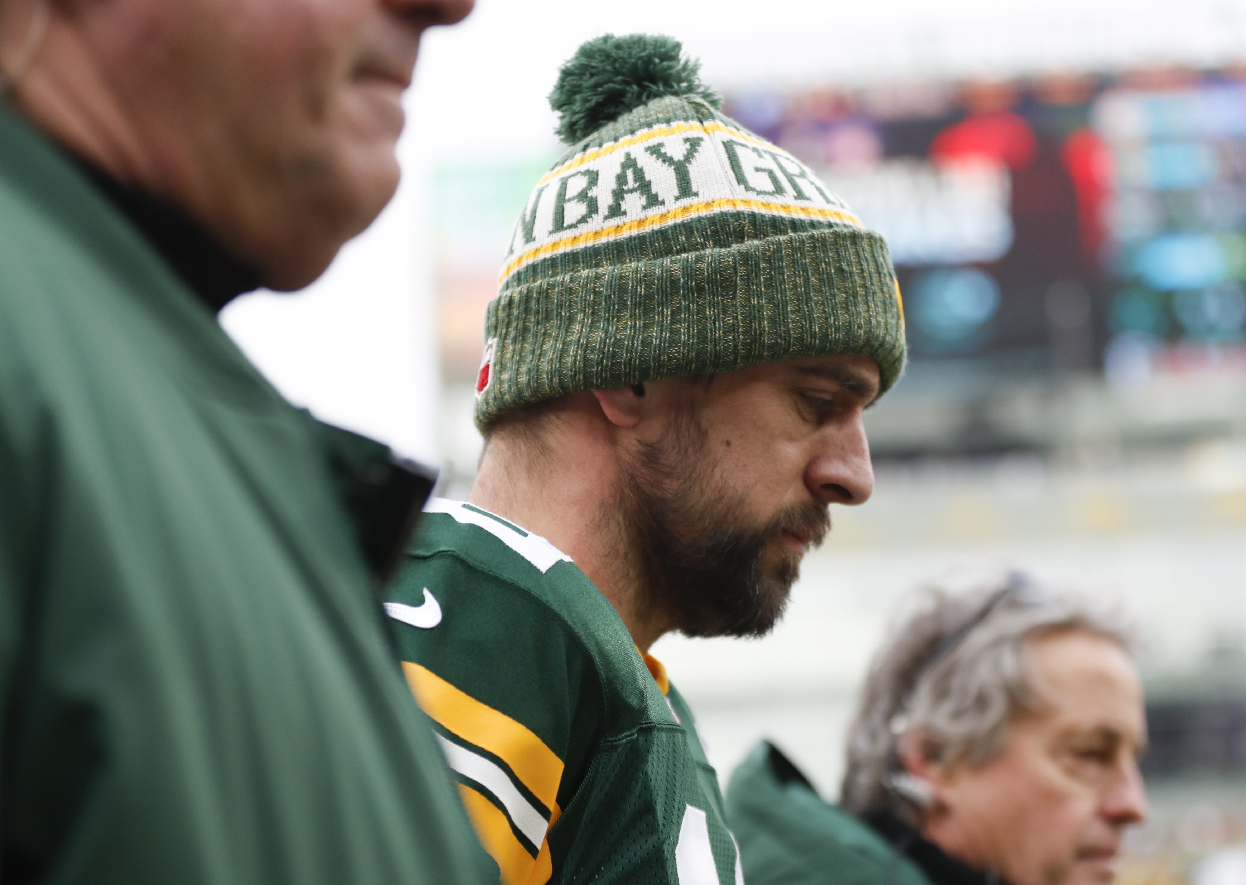 Green Bay quarterback Aaron Rodgers said a Week 17 concussion against the Detroit Lions was "scary." (AP)