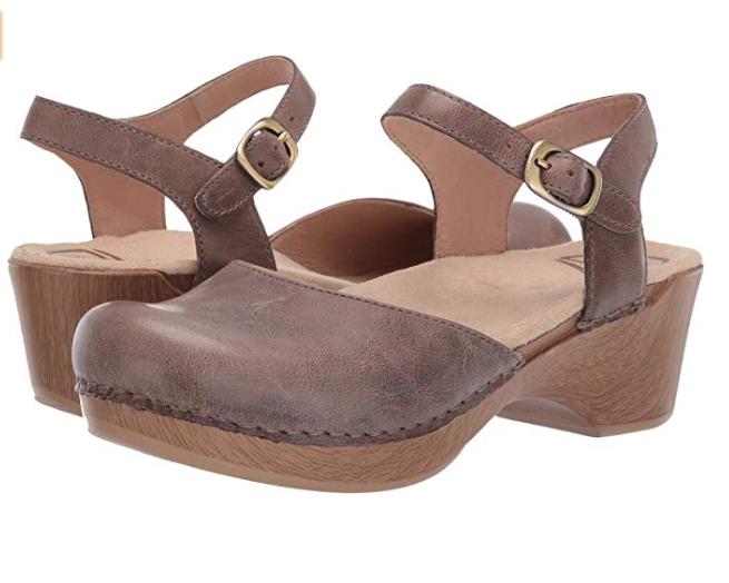 feel show women's closed round toe sandals with ankle strap
