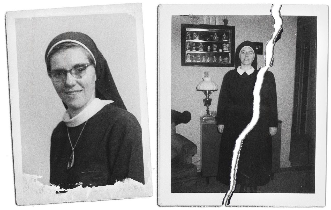Sister Eileen Shaw (pictured above) was 21 years older than Trish Cahill when they first met in Glen Rock, New Jersey.
