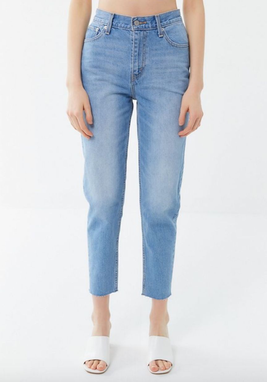 high rise mom jeans levis