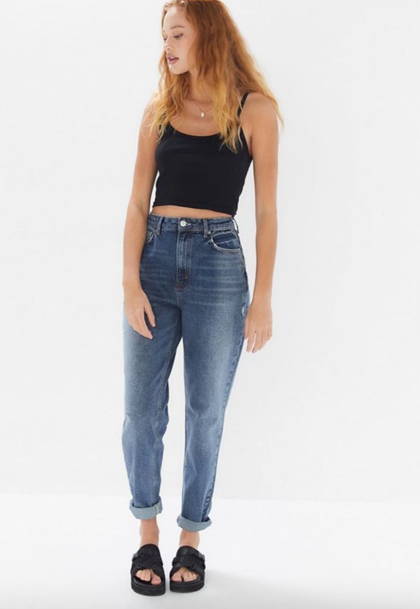Mom Jeans That Actually Fit And Flatter Your Figure Huffpost Life