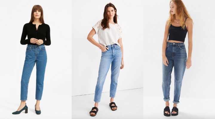 Tall Basics Classic High Rise Mom Jeans