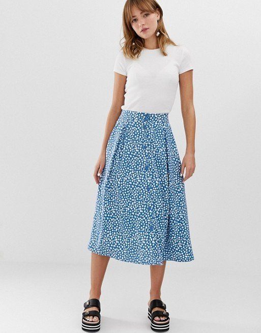 7 Of The Best Midi Skirts For Spring That You Can Buy Right Now ...