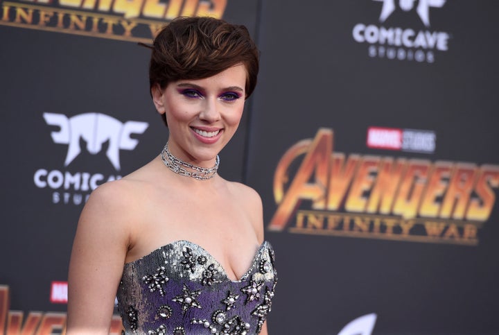Scarlett is currently promoting Avengers: End Game