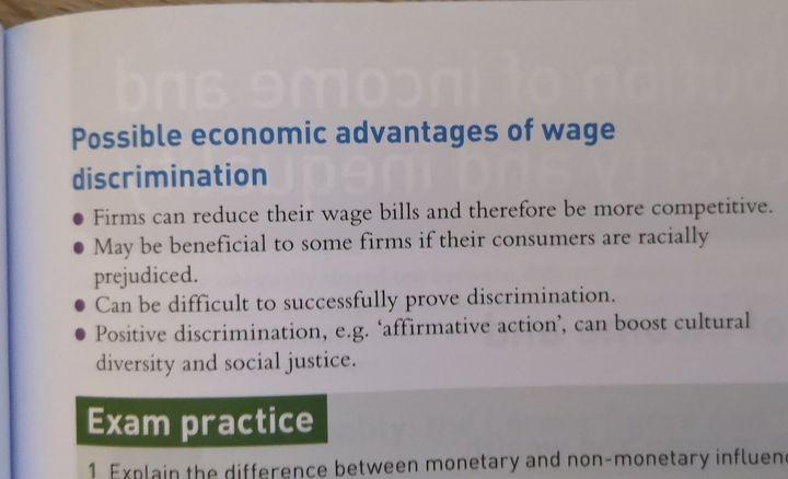 A-Level Economics textbook.