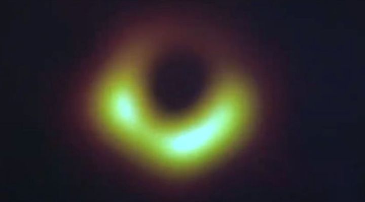 The first ever image of a black hole unveiled