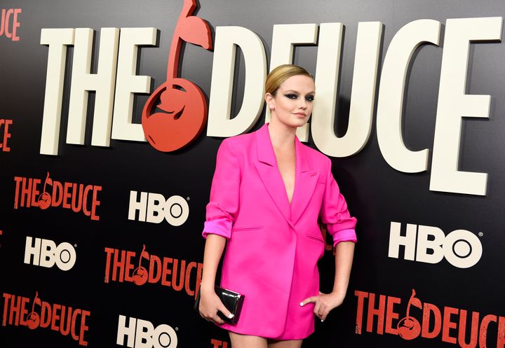 Emily Meade, an actress on HBO's "The Deuce."