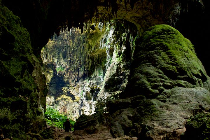 Callao Cave, Peñablanca, Cagayan, in the western foothills of the Northern Sierra Madre Mountains of the Philippines.