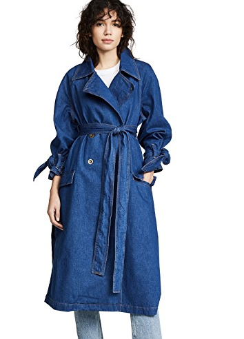 12 Denim Trench Coats And Dusters That'll Tie Together Any Outfit ...