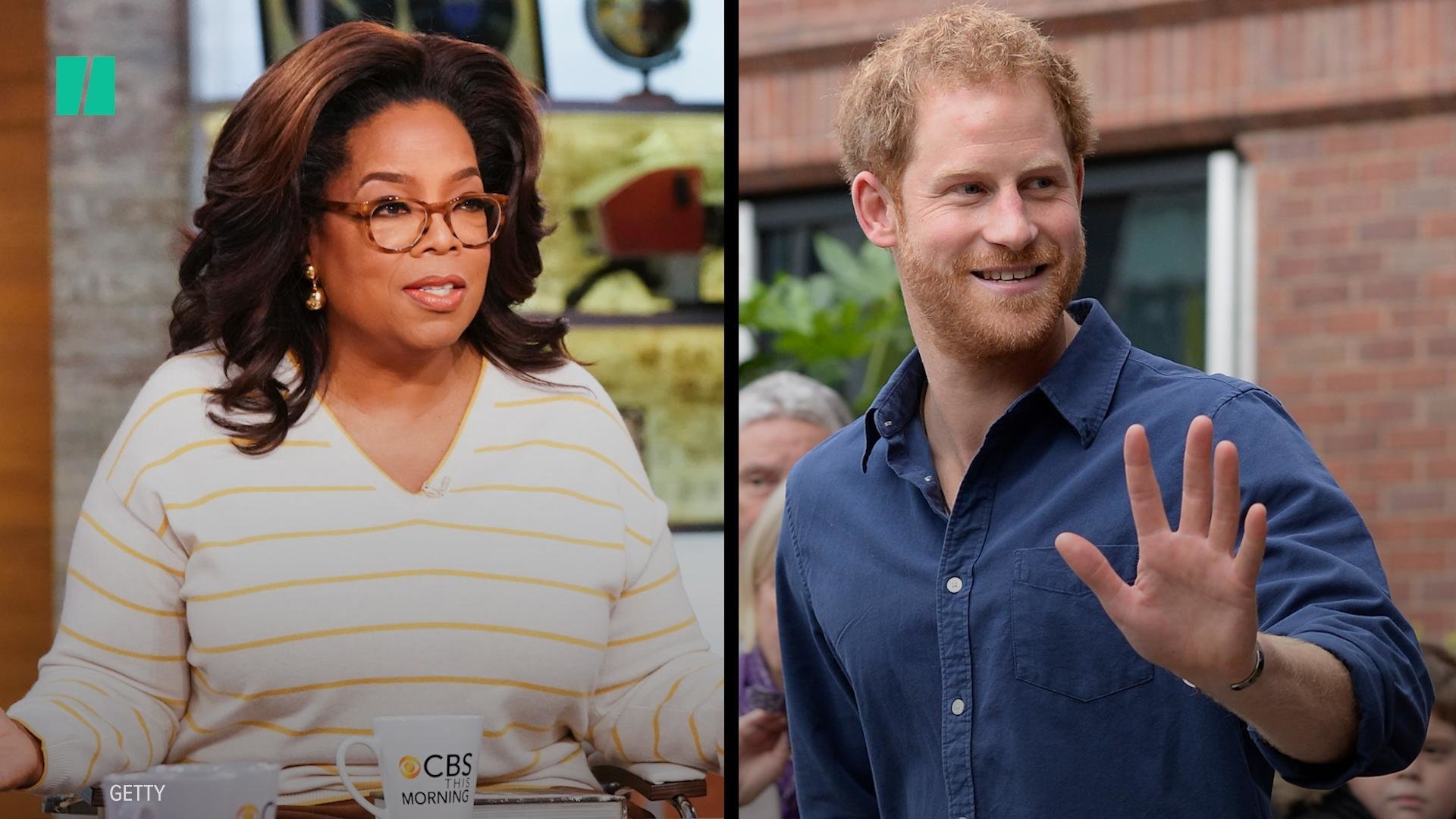 Oprah And Prince Harry Team Up For Mental Health Series | HuffPost Videos