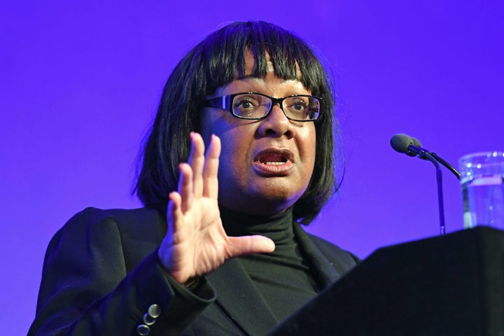 Shadow home secretary Diane Abbott