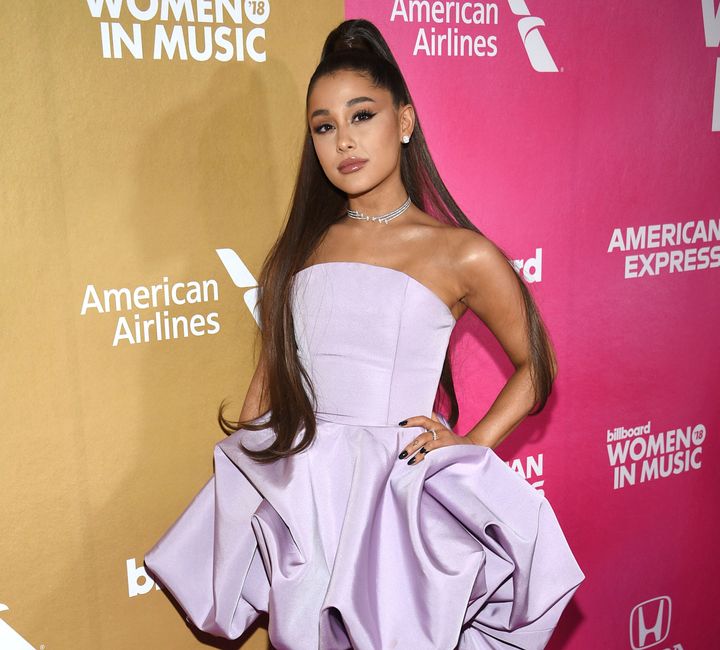 Grande attends the 13th annual Billboard Women in Music event on Dec. 6, 2018, in New York. 