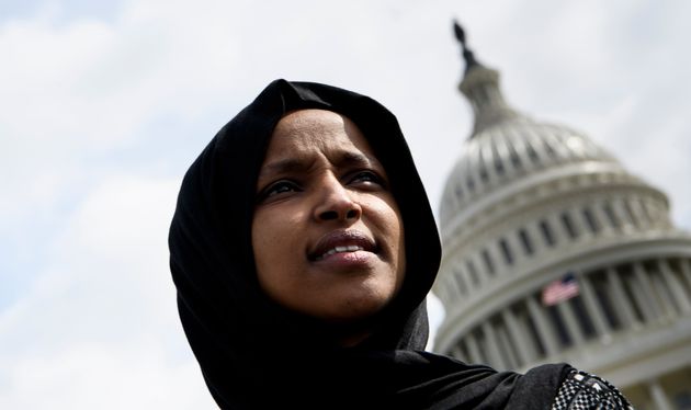 Rep. Ilhan Omar said that many of the latest threats against her reference the video President Donald...