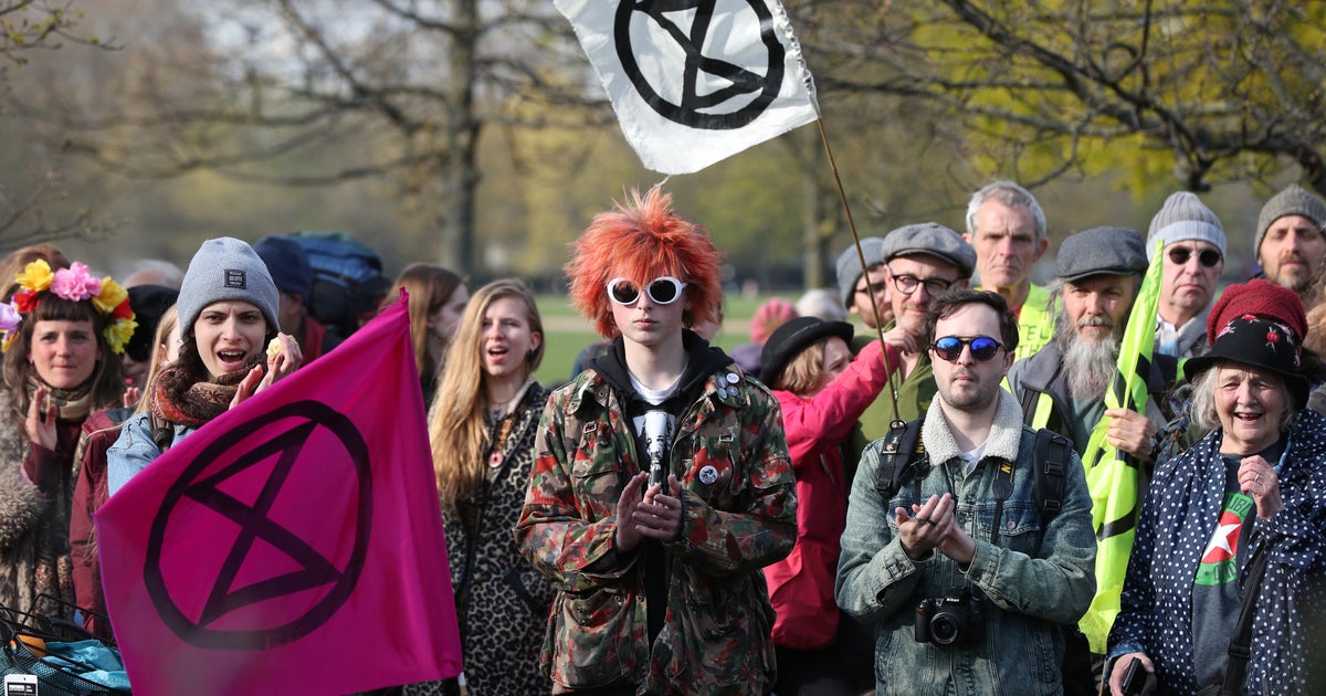 Climate Protestors Aim To Bring London To A Halt By Blocking Major Roads