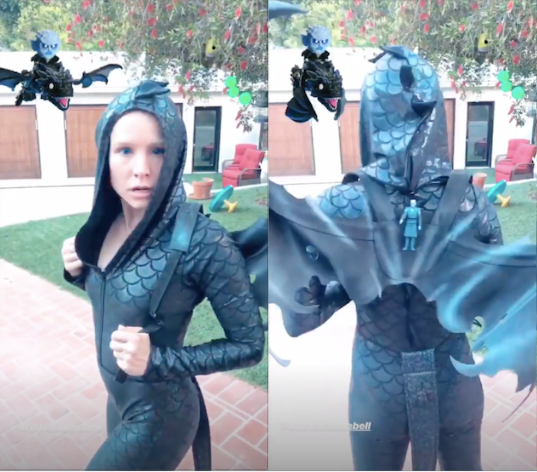 Kristen Bell Brings The Fire For Icy 'Game Of Thrones'