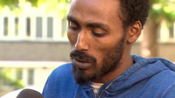 Mahad Egal and Jamie Murray want to stay in the property with their two young children.