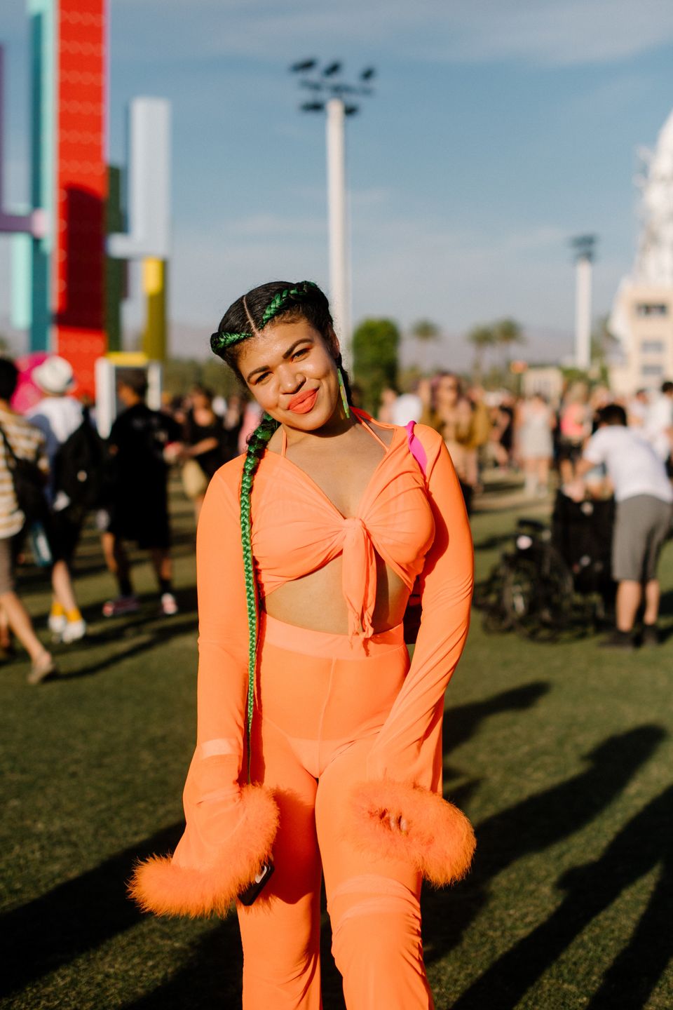 Rosalía outfit at Coachella 2019  Tracksuit women, Girly fashion