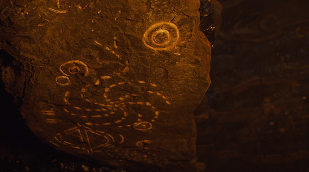 The White Walker cave symbols call back to the other signs on the