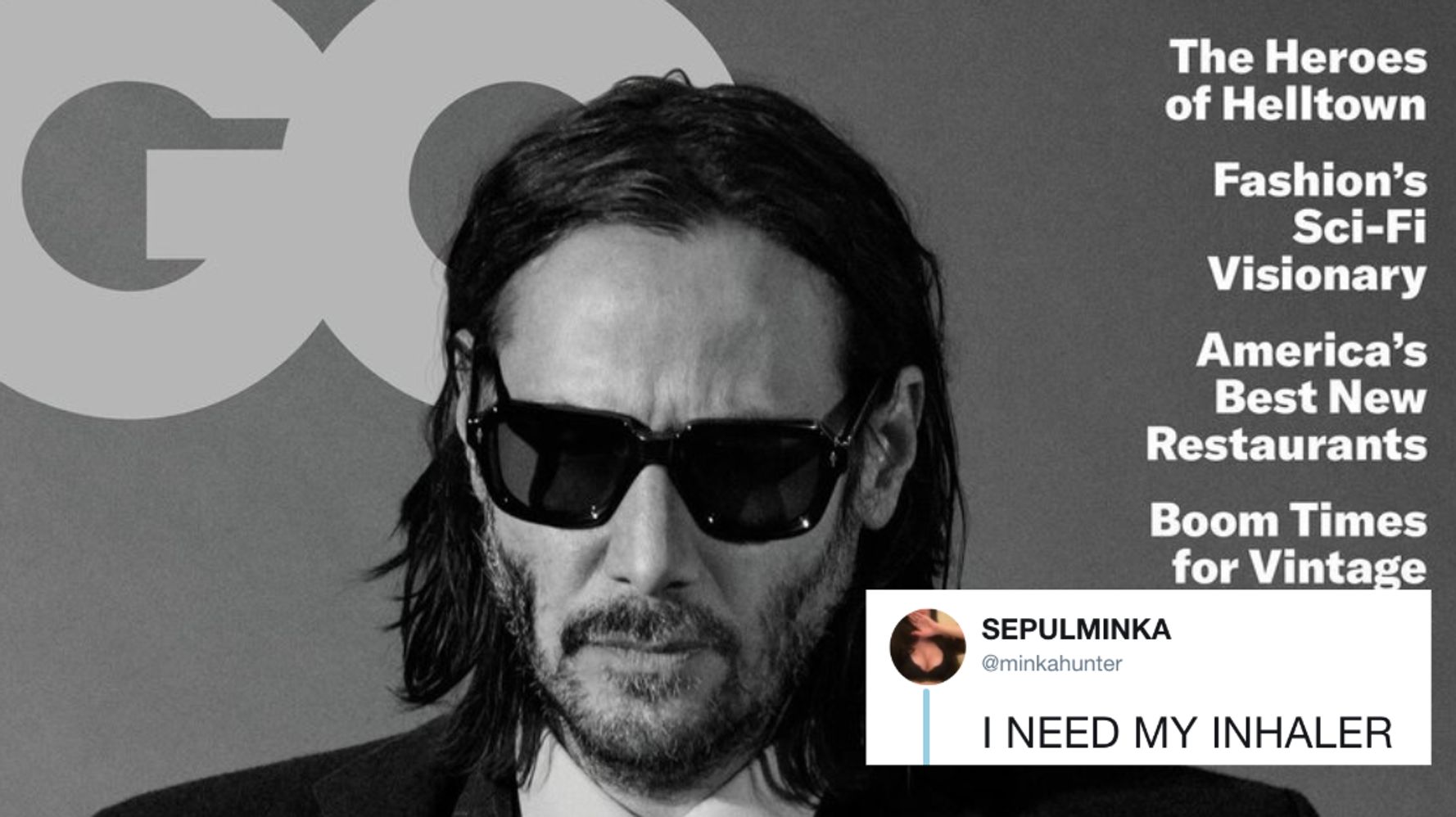 Keanu Reeves' Photographs In GQ Are One Big Thirst Trap For Twitter ...