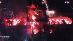 L’incendie de Notre-Dame de Paris vu de