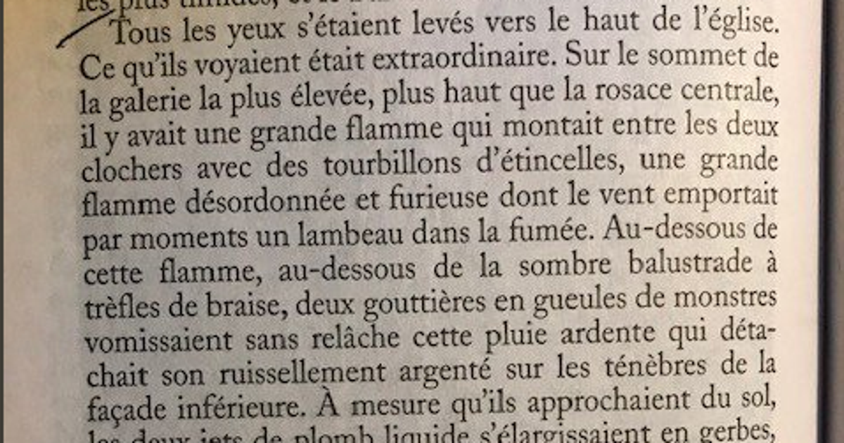 Texte De Victor Hugo Sur Notre Dame De Paris - Exemple de Texte