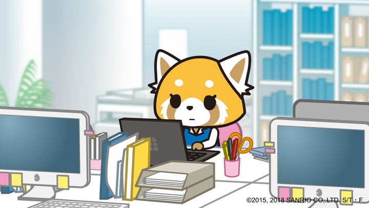 "Aggretsuko" on Netflix.