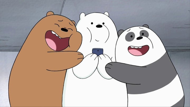 "We Bare Bears" on Netflix.