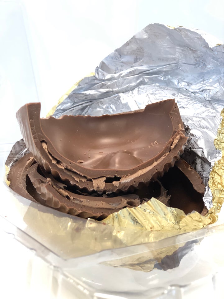 Chocolate derrete na boca, o que é característico da marca.