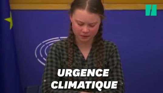 En larmes, Greta Thunberg appelle l’Europe à sauver le climat comme elle le fait pour