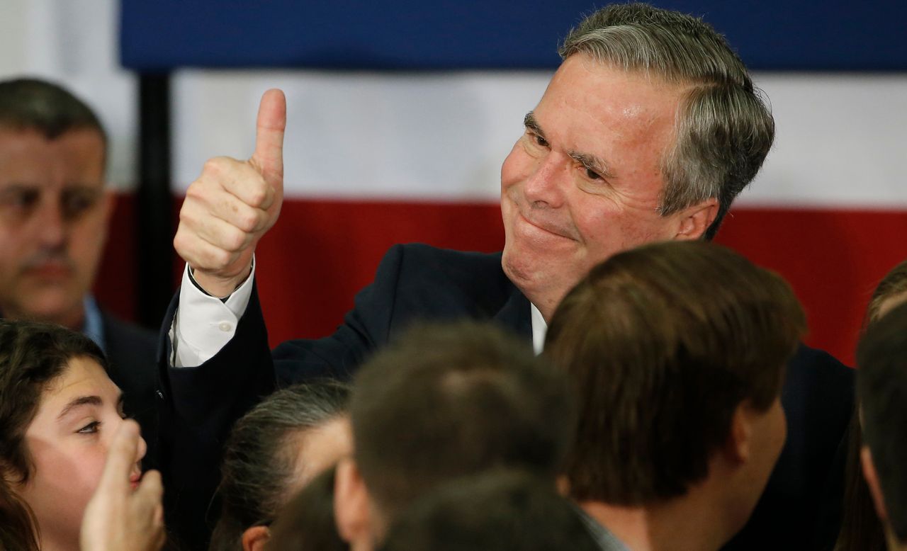 Remember Jeb Bush? He was supposed to be super electable!