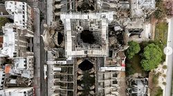 De nouvelles images de Notre-Dame prises par drone montrent les ravages du