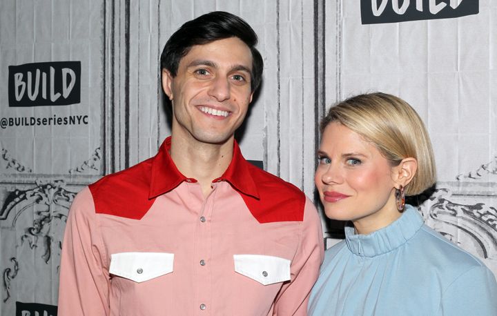 “This is a story about others, empathy and understanding otherness, and Dill is one of the illustrations of that,” Glick (left, with co-star Celia Keenan-Bolger) said. 
