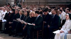 Brigitte Macron très émue à la messe de Saint-Sulpice pour