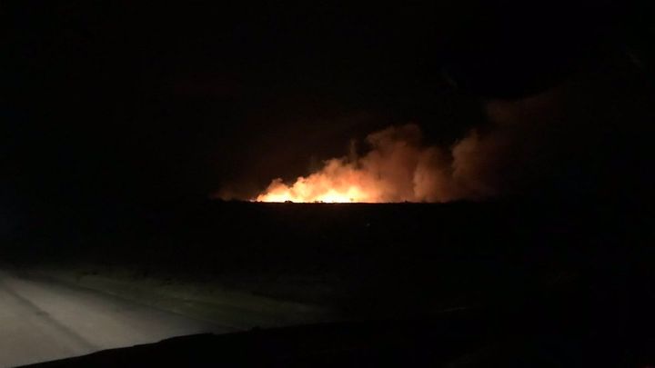 Several blazes broke out on Bodmin Moor overnight 