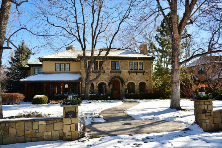 A home in a subdivision formerly known as Swastika Acres, in the Denver suburb of Cherry Hills Village. Officials voted this week to rename the area to Old Cherry Hills. (Photo by Hyoung Chang/The Denver Post via Getty Images)