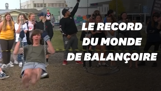 Le record du monde de balançoire battu par un