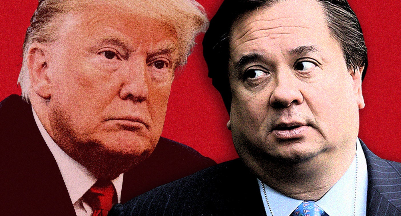 President Trump and George Conway. (Illustration: Yahoo News, photos: AP, Chip Somodevilla / Getty Images)