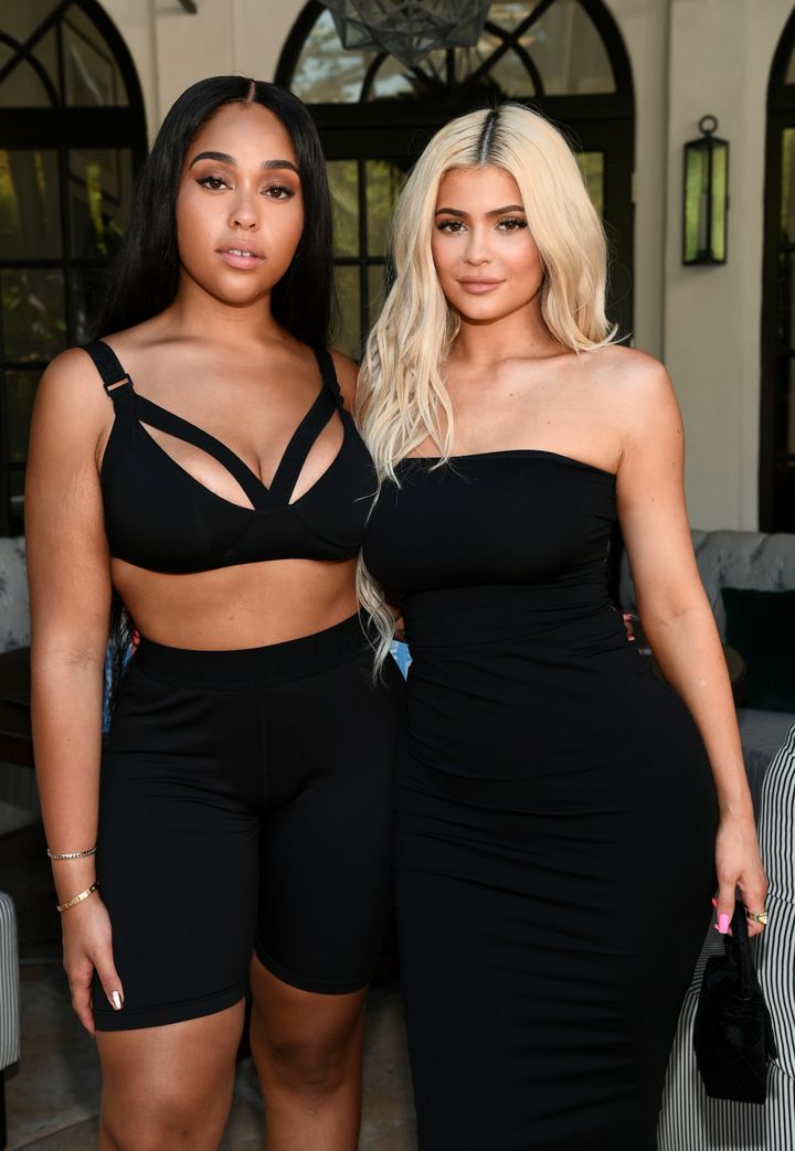 Jordyn Woods and Kylie Jenner pictured together months before the cheating scandal.