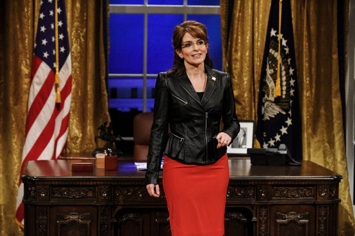 Tina Fey as Sarah Palin on a 2018 episode of "Saturday Night Live."